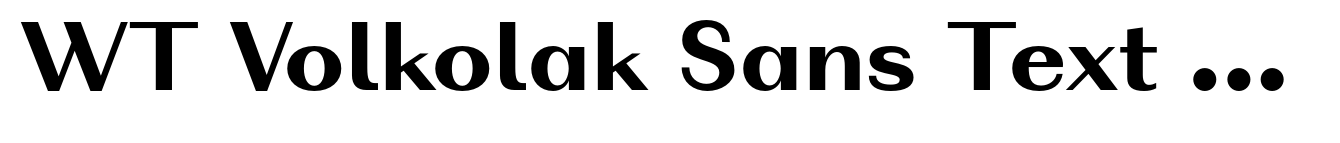 WT Volkolak Sans Text Black